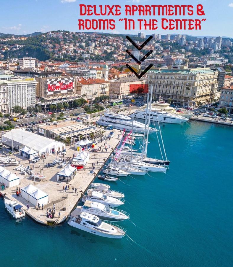 Deluxe Apartments "In The Center" Rijeka Exterior foto